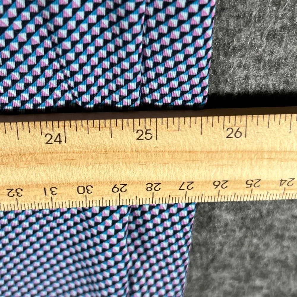 Peter Millar Summer Comfort Polo Shirt Blue Pattern Golf‎ Mens XL